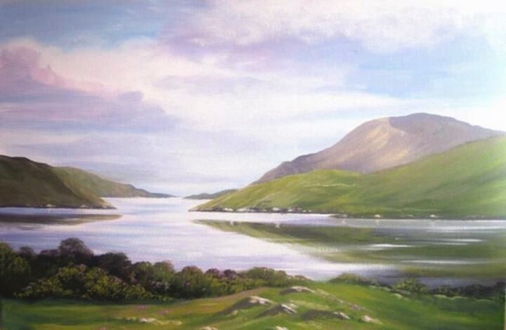 Картина под названием "leenane may" - Cathal O Malley, Подлинное произведение искусства