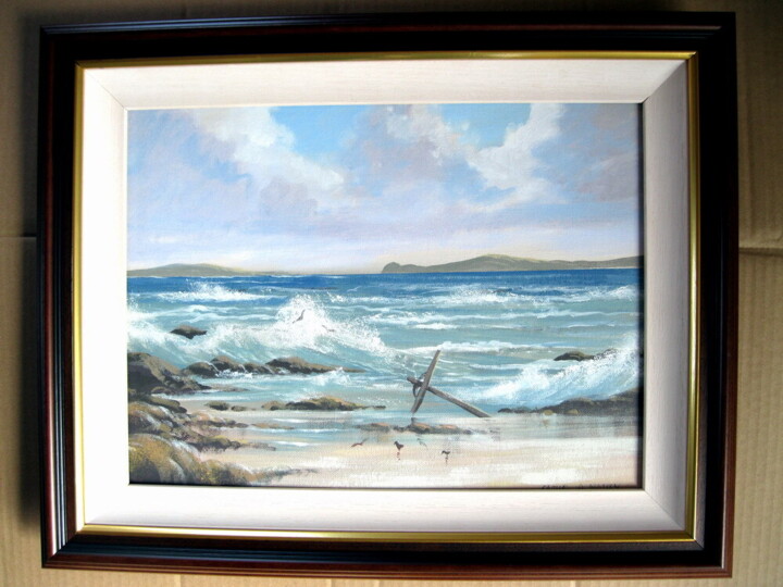 Painting titled "framed-aughrisbeg.j…" by Cathal O Malley, Original Artwork