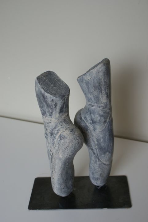 Sculpture intitulée "POINTES" par Cathbv, Œuvre d'art originale