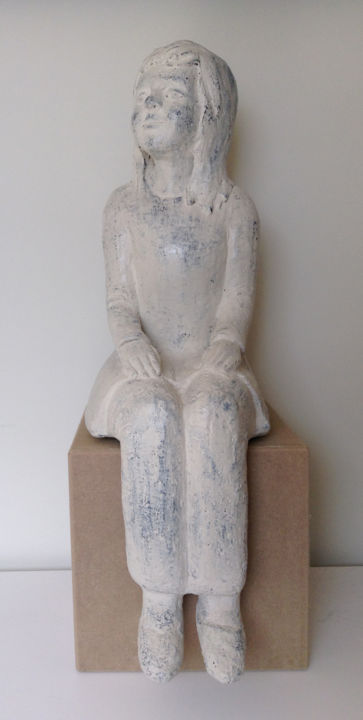 Sculpture intitulée "Alice" par Cathbv, Œuvre d'art originale