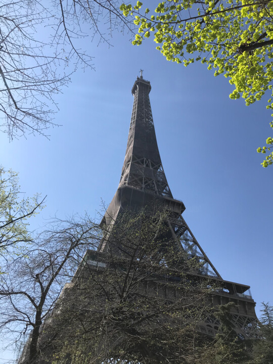 Photographie intitulée "" LA TOUR EIFFEL MA…" par Catherine Drouin-Goutal, Œuvre d'art originale, Photographie numérique