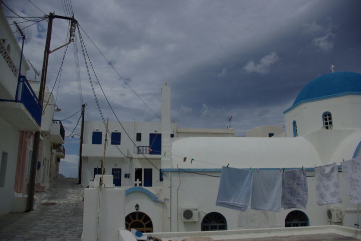 Fotografia zatytułowany „village sous l'orage” autorstwa Catherine Gendron, Oryginalna praca