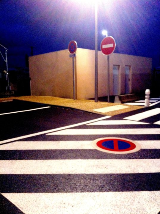 Photography titled "autoroute 6" by Catherine Gendron, Original Artwork