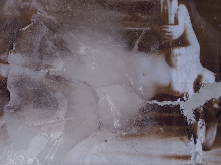 Fotografie mit dem Titel "seins de glace 10" von Catherine Jubert Asencio, Original-Kunstwerk