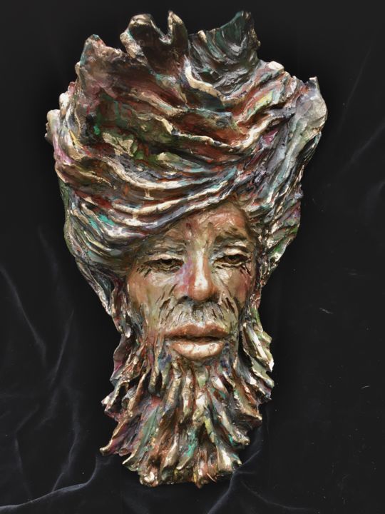 Sculpture titled "Marrakech" by Catherine Lesueur (C.Lesueur), Original Artwork, Clay