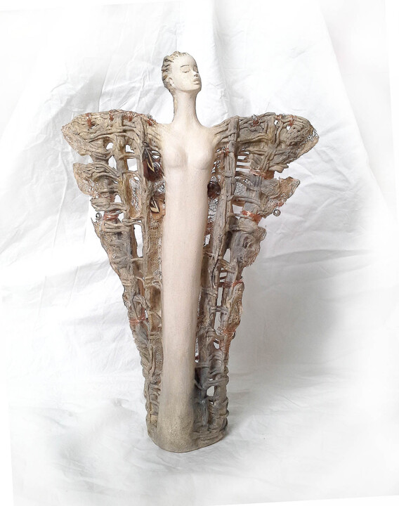 Sculpture titled "Envol" by Catherine Prungnaud, Original Artwork