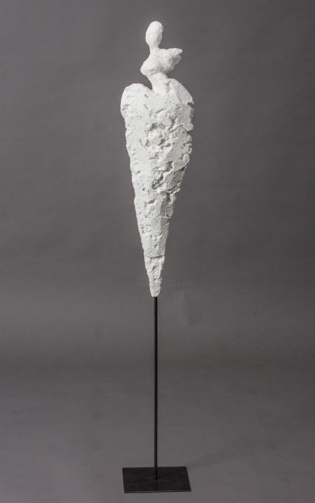 Sculpture intitulée "Paros" par Catherine Claitte, Œuvre d'art originale, Métaux