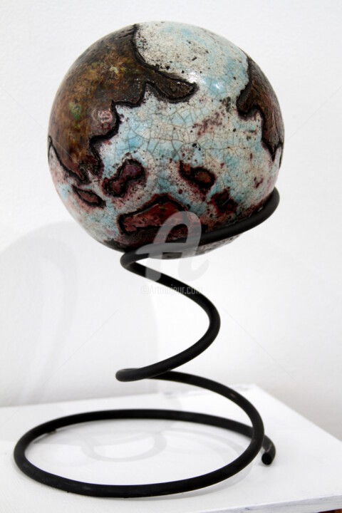 Sculpture intitulée "Terre à terre" par Catherine Demaugé Bost, Œuvre d'art originale, Céramique