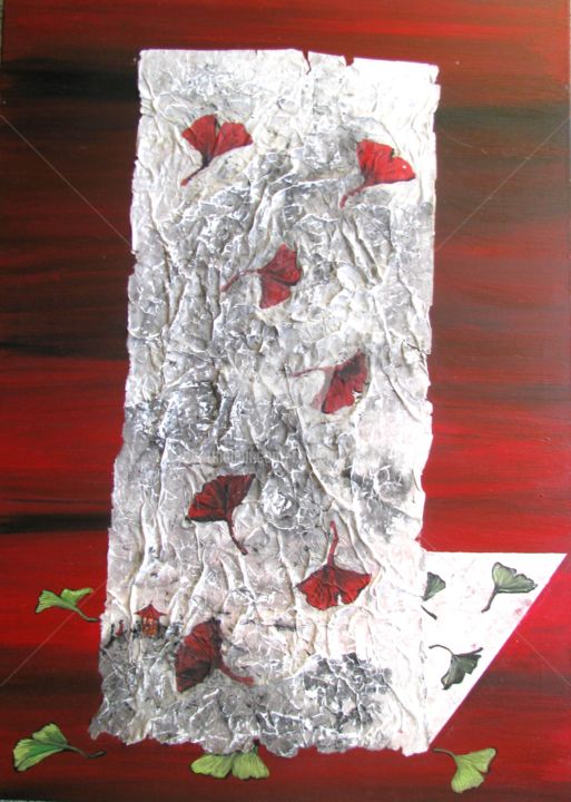 Peinture intitulée "Longévité..." par Catherine Mondoux (4INE), Œuvre d'art originale, Acrylique