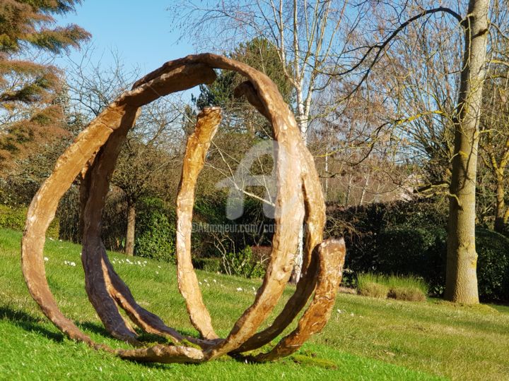 Sculpture intitulée "''ECLATS'' sculptur…" par Villa Catherine, Œuvre d'art originale, Argile