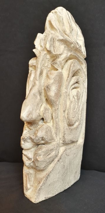 Sculpture intitulée "Fulbert" par Catali, Œuvre d'art originale, Argile