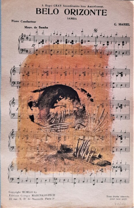 Pintura intitulada "Belo Orizonte - 72/…" por Cbm, Obras de arte originais, Acrílico