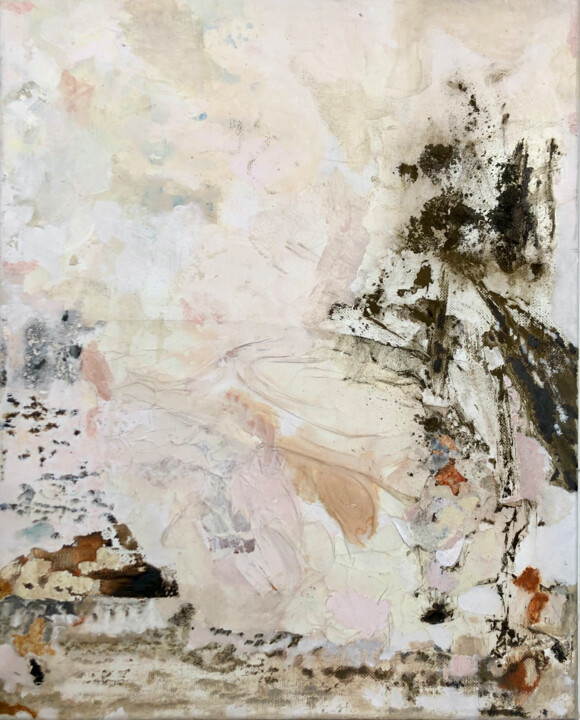 Картина под названием "Sans titre 6" - Corinne Debonnière, Подлинное произведение искусства, Акрил