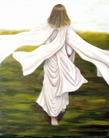 Peinture intitulée "Éloge à la liberté" par Christiane Doré, Œuvre d'art originale, Huile
