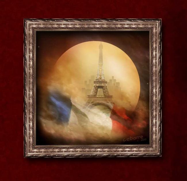 绘画 标题为“Paris” 由Cebarre, 原创艺术品