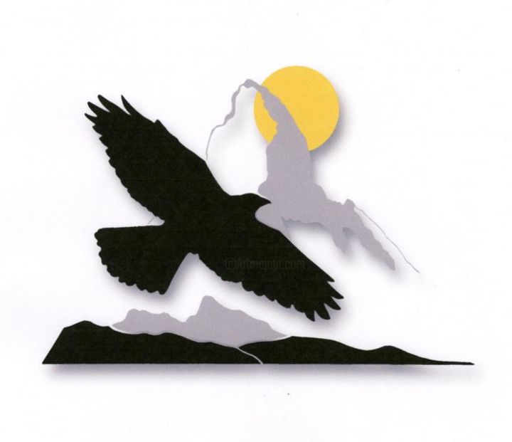 「Logo pour associati…」というタイトルのデジタルアーツ Cécile Aquistiによって, オリジナルのアートワーク