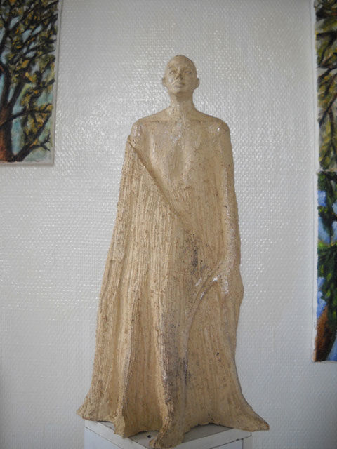 Sculpture titled "peuple de l'arbre" by Cécile Rateau, Original Artwork