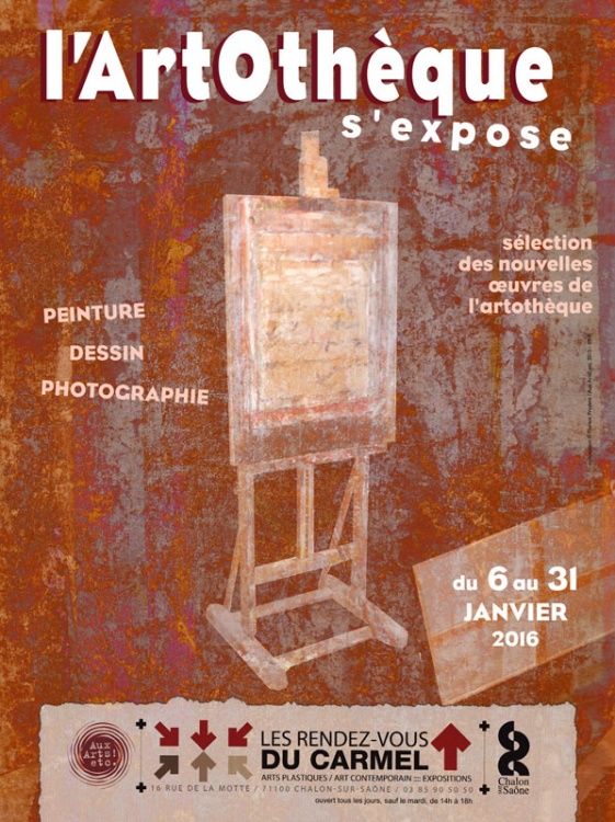 artothèque, Aux Arts! etc., Cécile Rateau, peinture