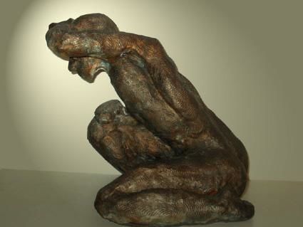Скульптура под названием "l'indien" - Cecile Verdenne, Подлинное произведение искусства, Другой