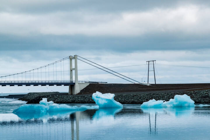 Photography titled "Icebergs" by Cédric Brion (Studio Clavicule Pics), Original Artwork, Digital Photography