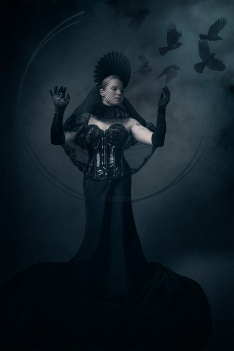 Photography titled "The Sorceress 14 ex…" by Cédric Brion (Studio Clavicule Pics), Original Artwork, Digital Photography