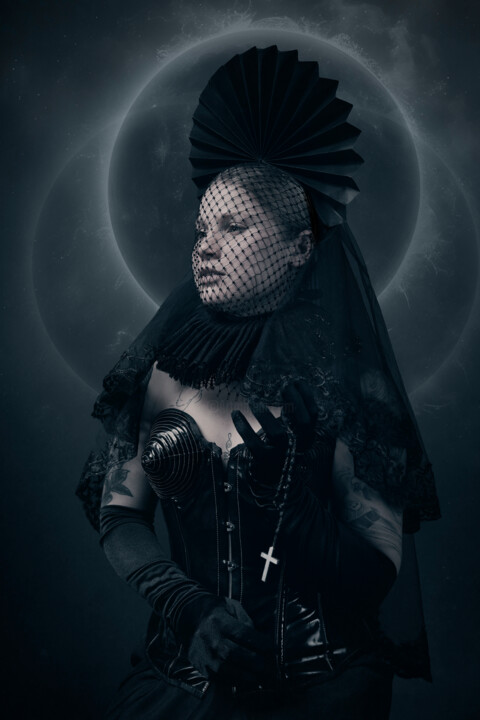 Fotografia intitolato "The Sorceress II 14…" da Cédric Brion (Studio Clavicule Pics), Opera d'arte originale, Fotografia dig…