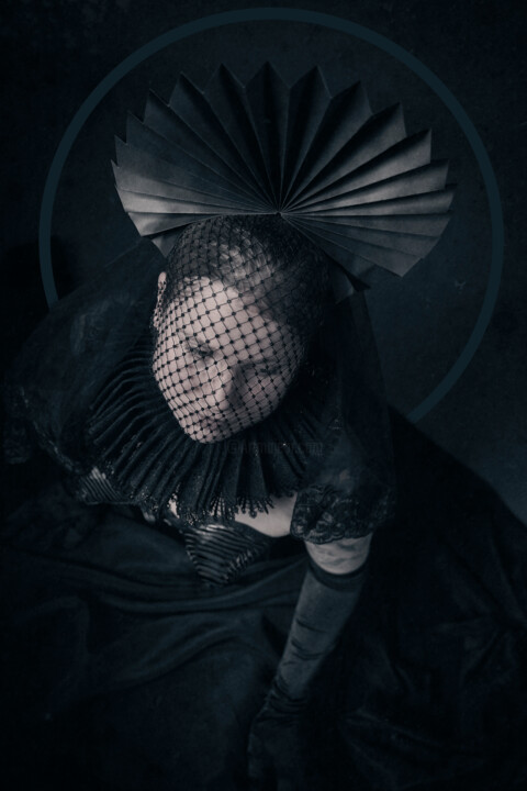 Fotografie getiteld "The Sorceress VII 1…" door Cédric Brion (Studio Clavicule Pics), Origineel Kunstwerk, Digitale fotograf…