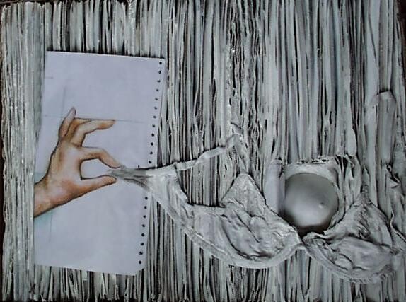 Peinture intitulée "les secrets de l'ar…" par Céline Bonais, Œuvre d'art originale