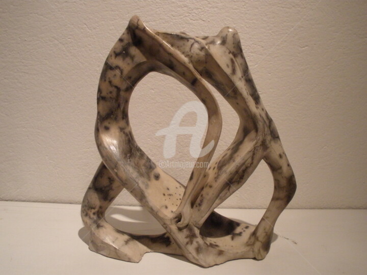 Скульптура под названием "n-2-anamnesie.jpg" - Céline Pariggi (Wen Dao), Подлинное произведение искусства, Терракота
