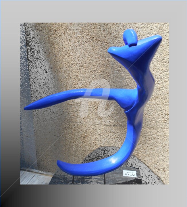 Sculpture titled "mouvement-15-3.jpg" by Céline Pariggi (Wen Dao), Original Artwork, Ceramics