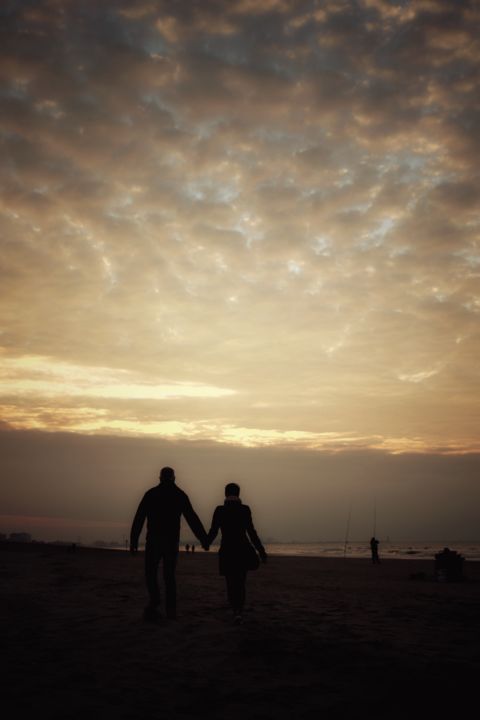 Photographie intitulée "Les amoureux du Nord" par Céline Pivoine Eyes, Œuvre d'art originale, Photographie numérique