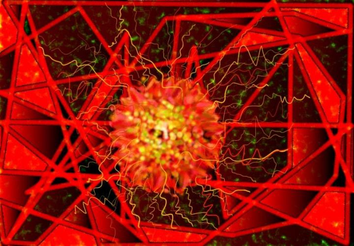 Digital Arts titled "Plasma Infinity" by Christian Cello, Original Art,