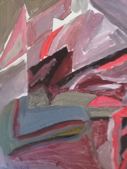 Painting titled "20180302-065922.jpg" by Antonio Celso Delena, Original Artwork, Gouache