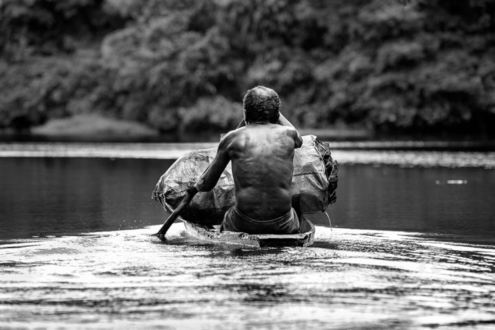 Photography titled "Rower-002" by Celso Lobo, Original Artwork, Digital Photography