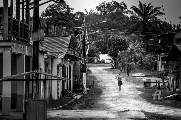 Photographie intitulée "Playing Ahead" par Celso Lobo, Œuvre d'art originale, Photographie numérique