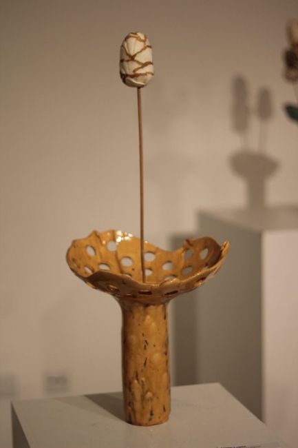 Escultura intitulada "Solitário, amor ete…" por J.Lopez, Obras de arte originais, Óleo