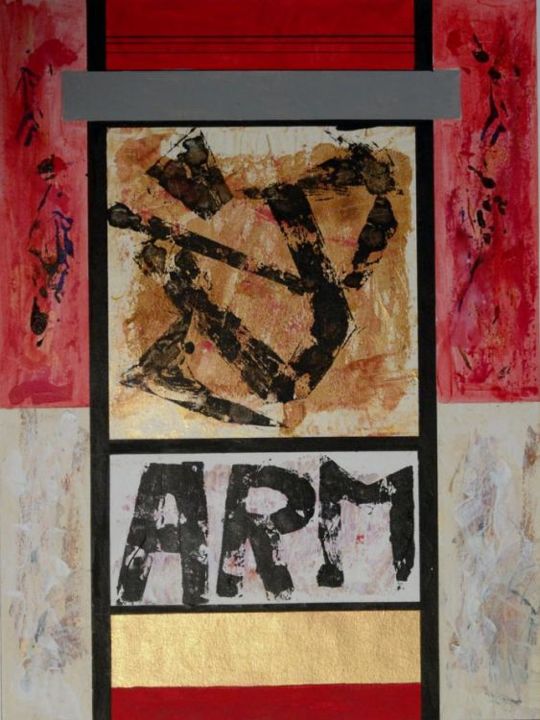 Pittura intitolato "arm.jpg" da Massimo Nicotra, Opera d'arte originale