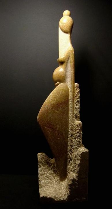 Sculpture intitulée "Dune" par Michel Chabut, Œuvre d'art originale