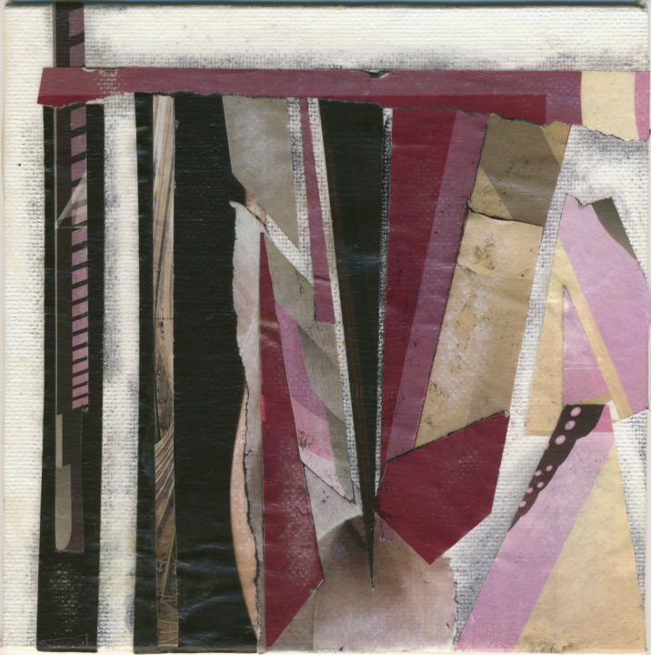 Collages intitolato "Scalpel" da Chad Edison Ritchie, Opera d'arte originale