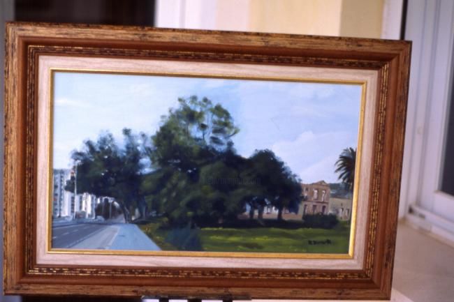 Pintura titulada "AVENIDA DEL ATABAL" por R. Durante, Obra de arte original,