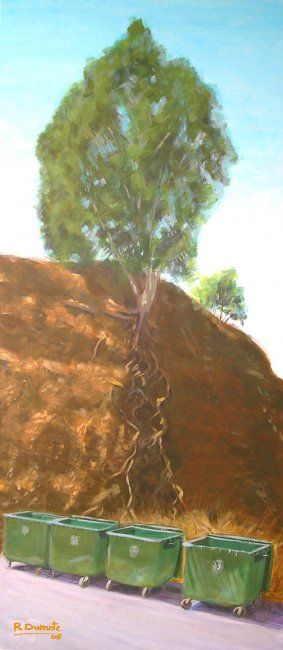 Pintura titulada "QUE SERA DE MI" por R. Durante, Obra de arte original,