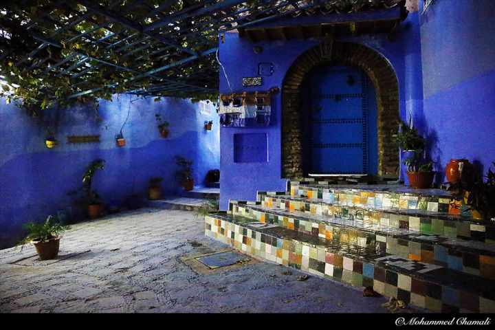 Photography titled "Chefchaouen colors 9" by Chamalimed, Original Artwork, Digital Photography
