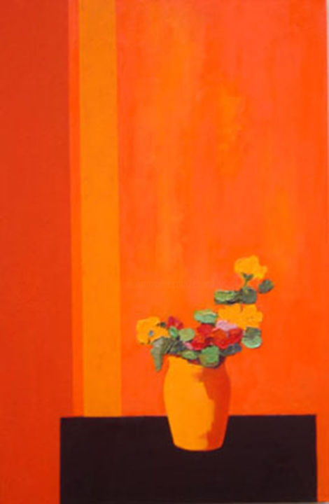 Painting titled "bouquet-de-printemp…" by Jjchambry, Original Artwork