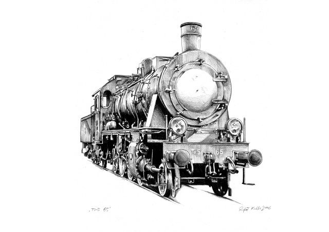 「Tr-5 65」というタイトルの描画 Changerによって, オリジナルのアートワーク