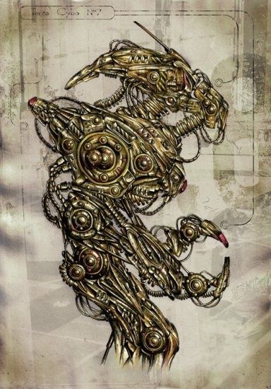 Digital Arts titled "Terra-Cybo No.7" by Changer, Original Artwork