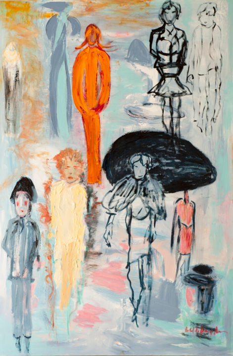 Peinture intitulée "image.jpeg" par Chantal De Champfleury, Œuvre d'art originale,