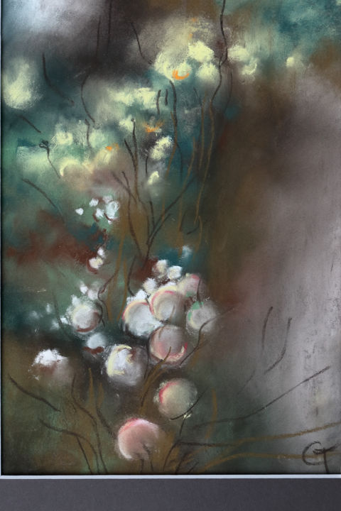 Peinture intitulée "automne" par Chantal Weyer, Œuvre d'art originale,