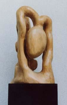 Sculpture intitulée "INCLINAISON COEUR" par Alain Charbey, Œuvre d'art originale