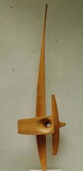 Sculpture titled "LA VOILE" by Alain Charbey, Original Artwork
