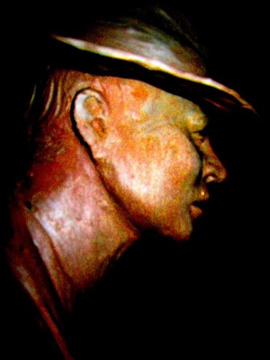 Sculpture intitulée "buste" par Charles Favard, Œuvre d'art originale
